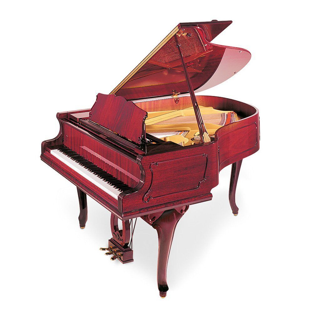 Рояль, Длина 173, Красное Дерево, Полированное, Золотая Фурн Petrof P 173 Breeze Chippendale (3281)