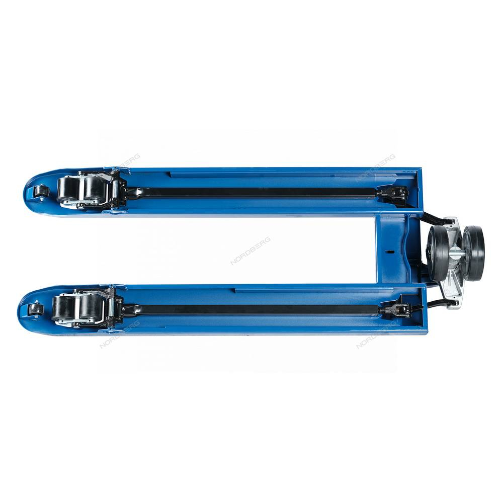 Тележка складская гидравлическая 3т с резиновыми колесами NORDBERG N3902-30R