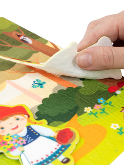 Набор из фетра на липучках Красная шапочка