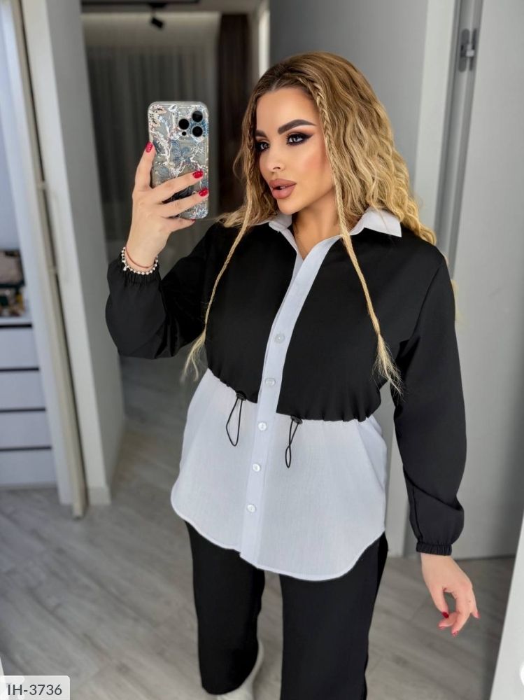 Рубашка IH-3736 Фабрика Моды