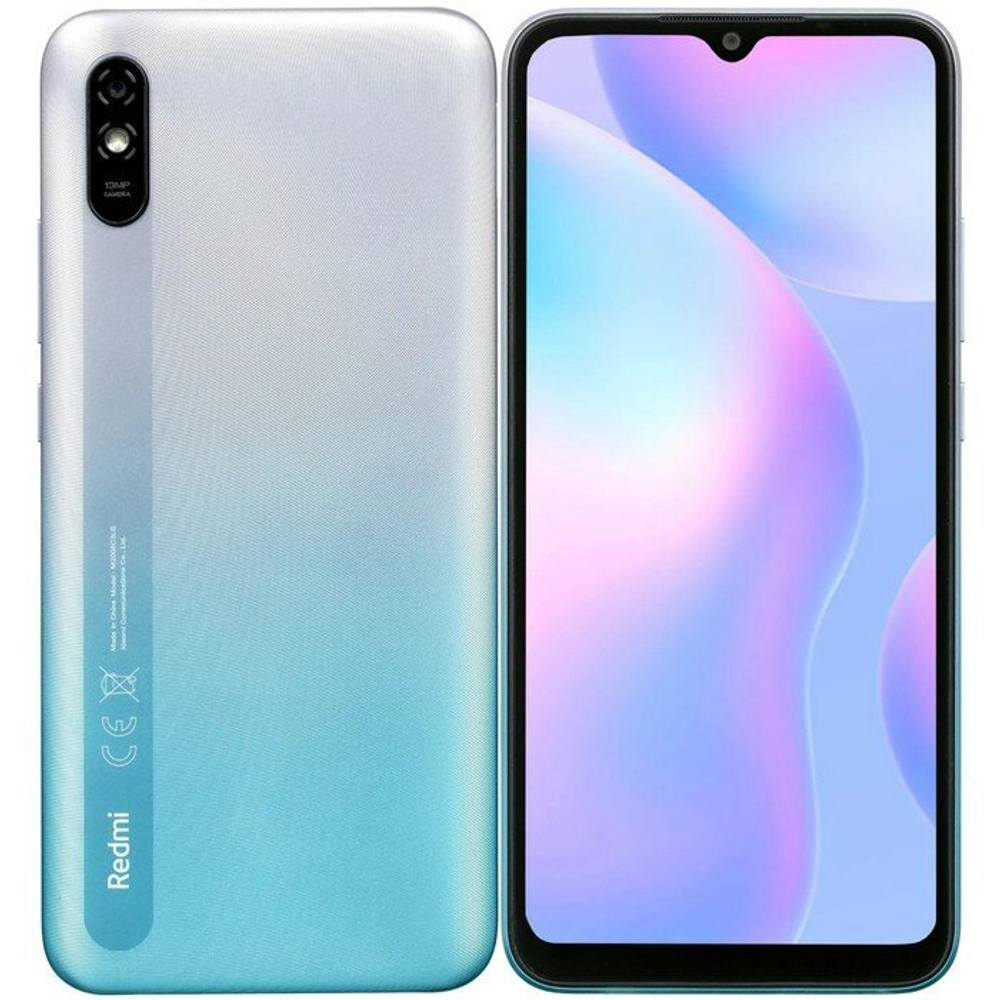 Смартфон Xiaomi Redmi 9A 2/32 RU, Glacial Blue