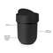 Контейнер мусорный Touch с крышкой черный