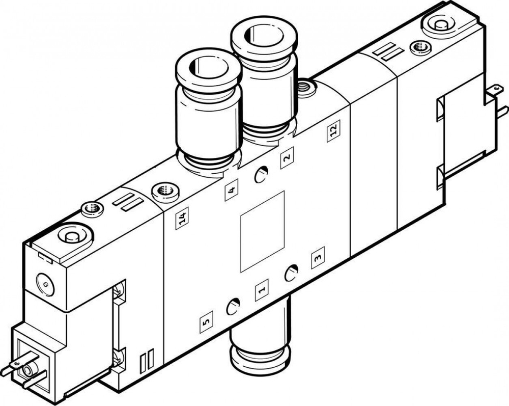 CPE18-M1H-5/3E-QS-10 Распределитель с электроуправлением