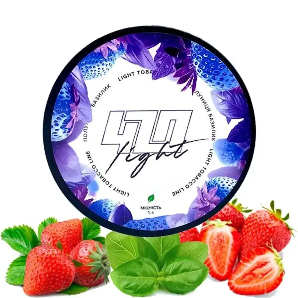 420 Light Line - Strawberry Basil (100g)