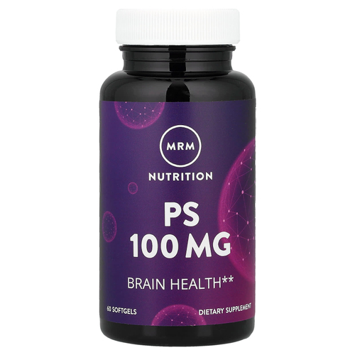 MRM Nutrition, Nutrition, PS, 100 мг, 60 мягких таблеток
