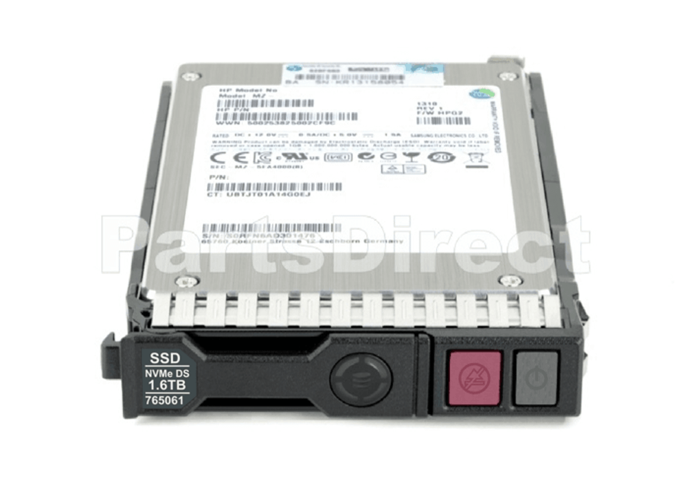 Накопитель SSD HPE 764892-B21 HP G9-G10 1.6-TB 2.5 NVMe WI SSD