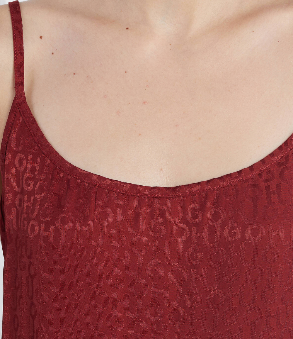 вверх от пижамы satinoir Hugo Bodywear - красный(50485389)