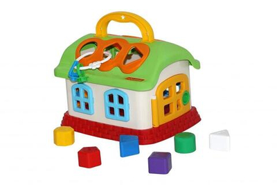 Сортер Домик "Сказочный" сетка (Полесье)