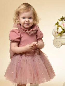 Боди с декоративным воротничком