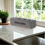 Органайзер, 44х12х13, Флоутард, для хранения вещей, кухни, для специй и ванны, деревянный, в голландском стиле, графит, Dipriz