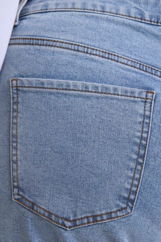 Джинсы straight fit, синий