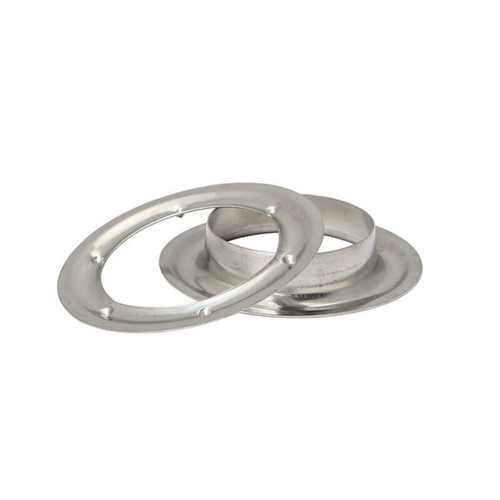 Люверсы 12 мм нержавейка - 100 шт.