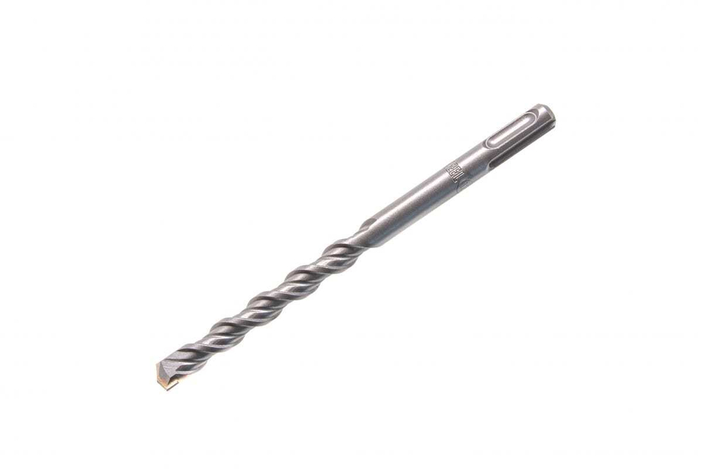 Бур по бетону, двойная спираль, Cobalt W-tip, 12x160 мм, SDS PLUS, серый