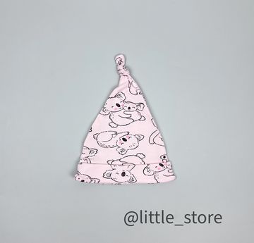 Шапка однослойная "Забавные коалы" принт