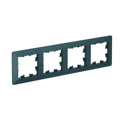 ATLASDESIGN AIR 4-постовая РАМКА, ИЗУМРУД/дымчатый черный