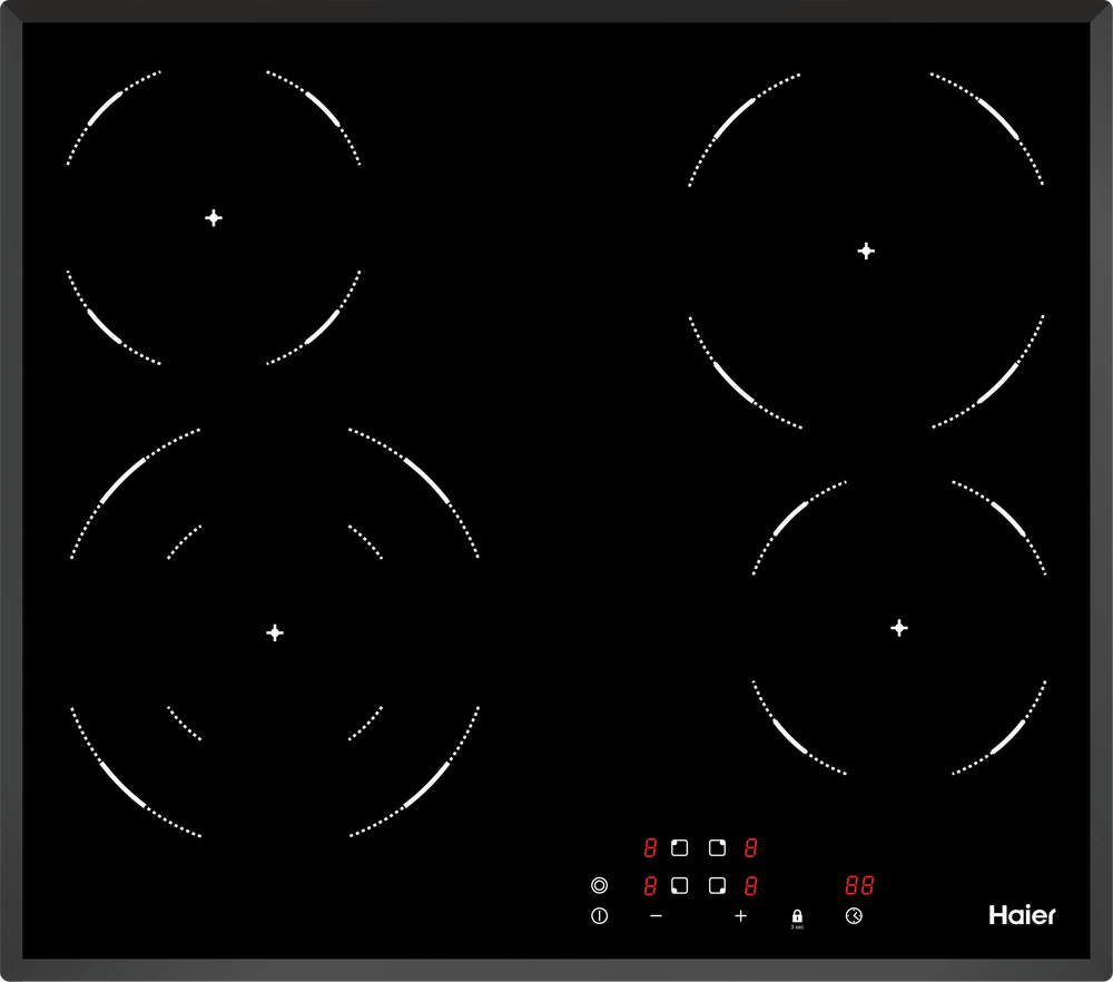 Стеклокерамическая варочная поверхность Haier HHX-C64DVB