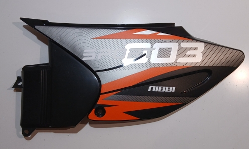 Пластик боковой левый (оранж.) мотоцикл REGULMOTO SPORT 003