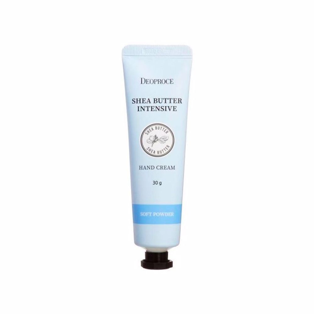 Крем для рук с маслом ши и пудрой DEOPROCE Shea Butter Intensive Hand Cream Soft Powder 30гр