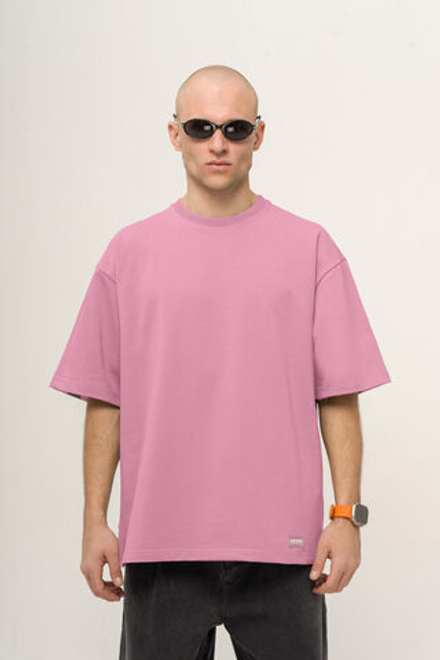 Футболка KUL'TURA OverSize "Basic" Розовый