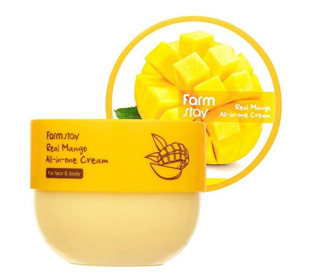 FarmStay. Многофункциональный крем с экстрактом манго Real Mango All-in-one Cream