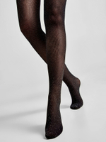 CONTE RETE LUREX Сияющие Колготки женские с имитацией мелкой сетки