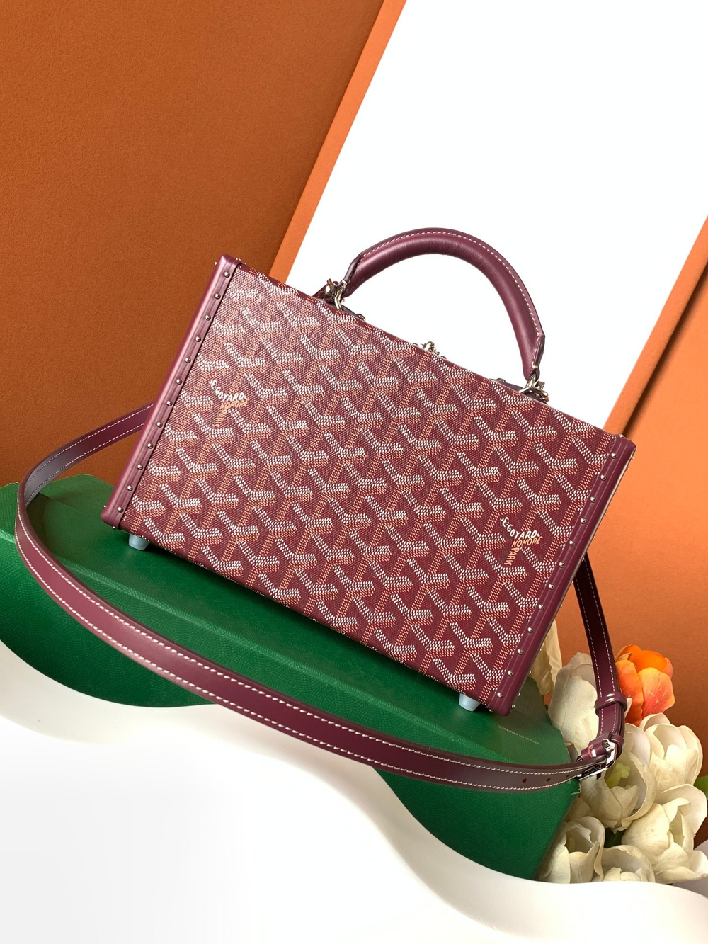 Goyard Grand Hotel Trunk Bag