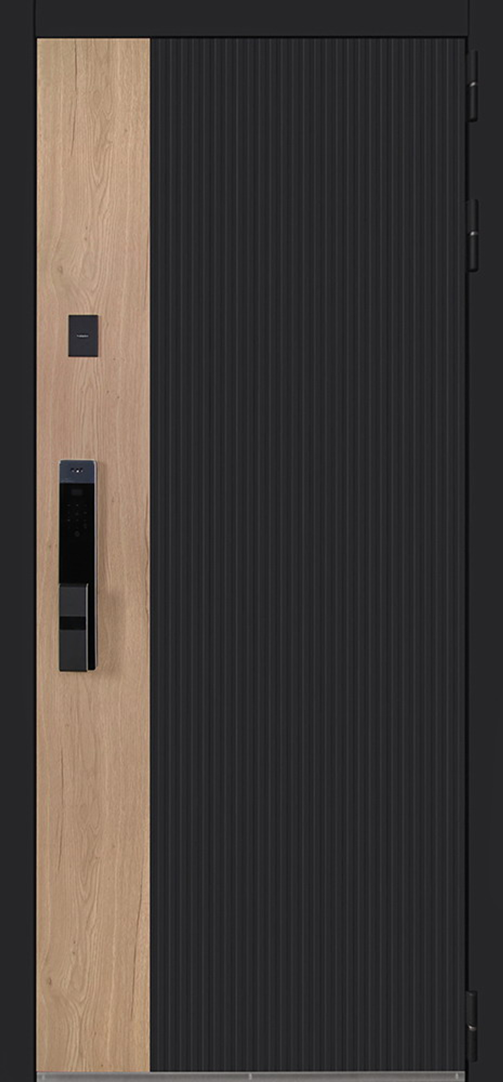 Стальная дверь «Конструктор» с зеркалом