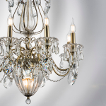 790111 Люстра SCHON 11х60W E14 Бронза