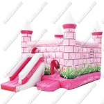 Коммерческий надувной батут "Замок принцессы"