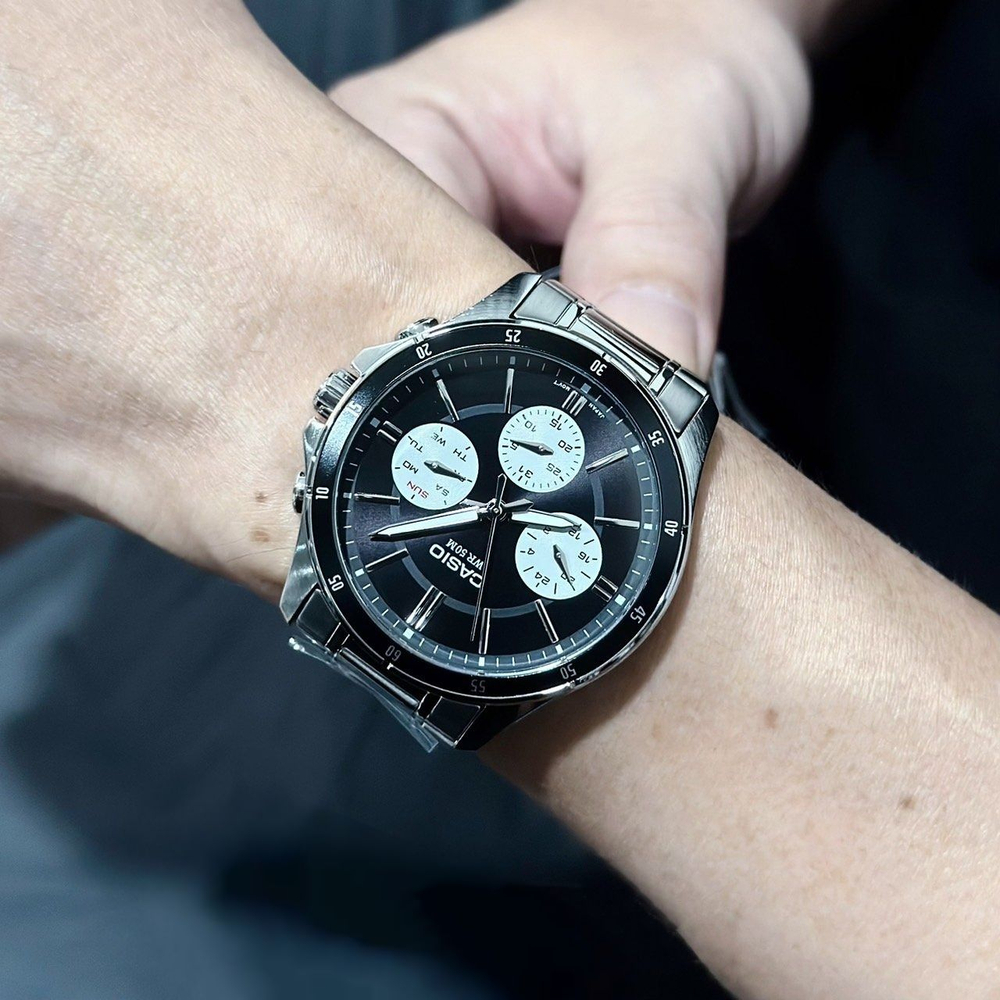 Мужские наручные часы Casio Collection MTP-1374D-1A3