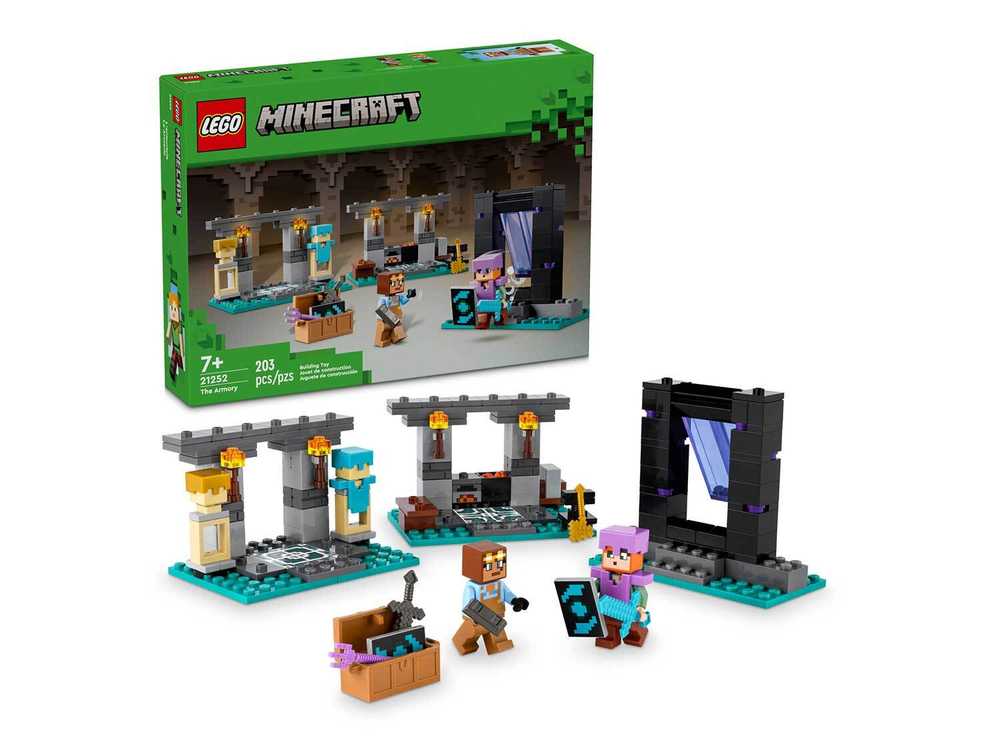 Конструктор LEGO Minecraft 21252 Оружейная палата