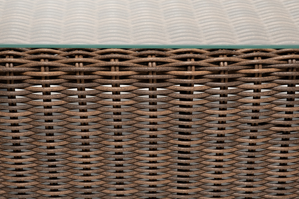 "Боно" лаунж-зона из искусственного ротанга, цвет коричневый