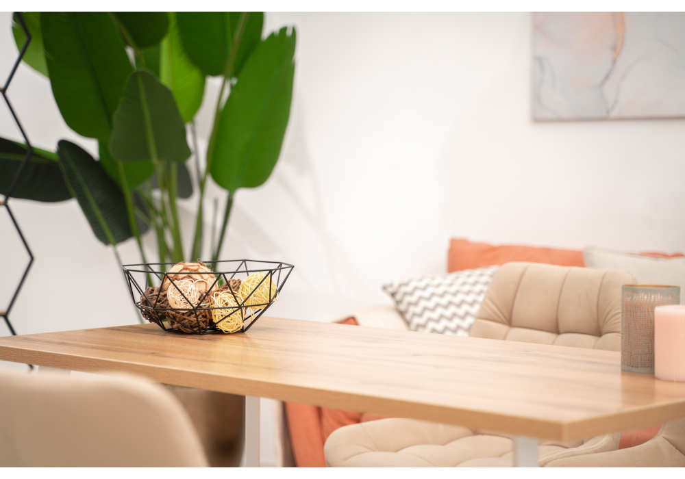 Стол деревянный Woodville Лота Лофт 120х75 белый матовый, дуб крафт золотой, ножки белые