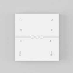 Панель универсальная сенсорная накладная Maytoni Smart Home DRC034-8-W