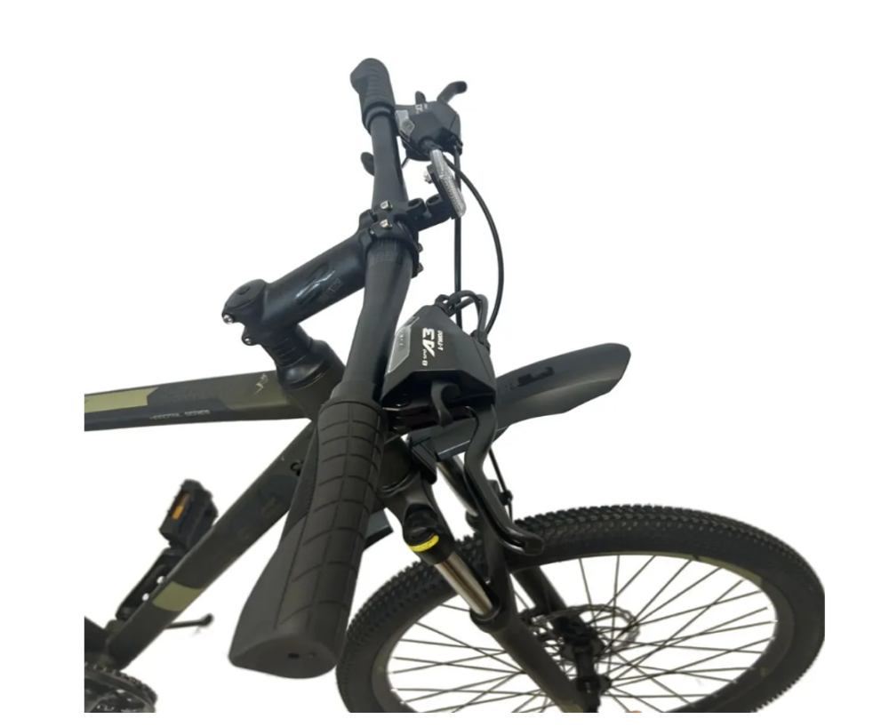 Велосипед 27,5" STELS Navigator-745 MD, рама 19" темно-оливковый