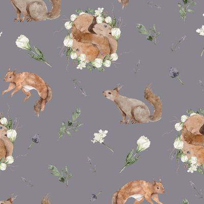 Белки фиолетовый фон