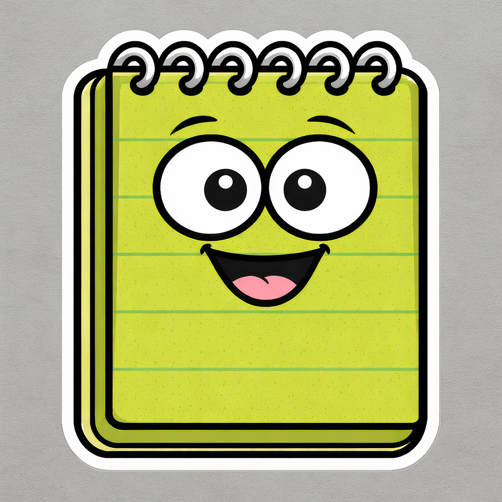 Блокнот (2Д) - декор для фотосессий