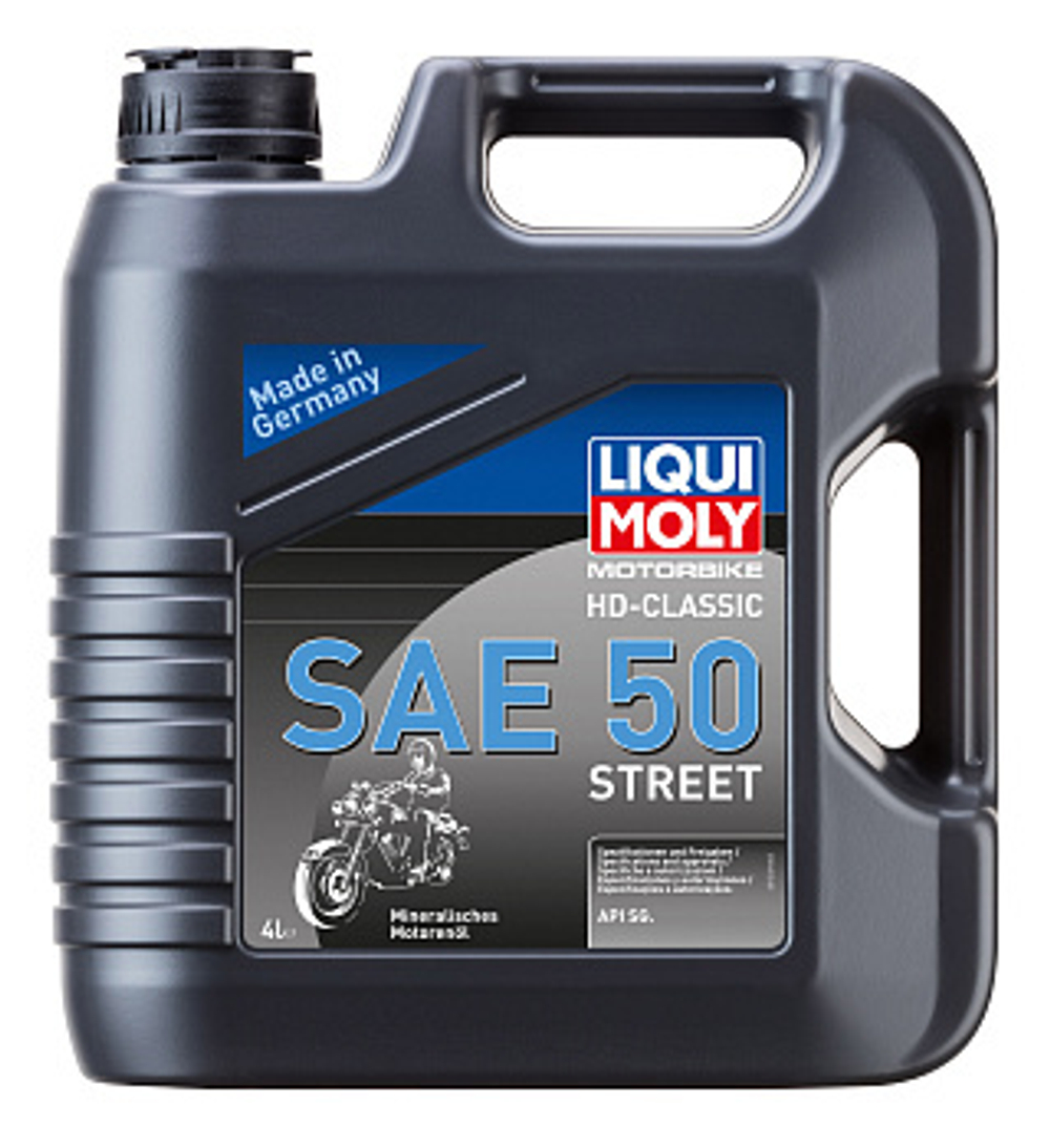 Масло 4т SAE 50 Liqui Moly Motorbike HD-Classic Street SG 4 л.