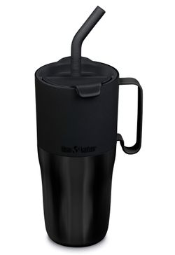 Термостакан Klean Kanteen Rise Tumbler 26oz Straw Lid (770 мл) Black