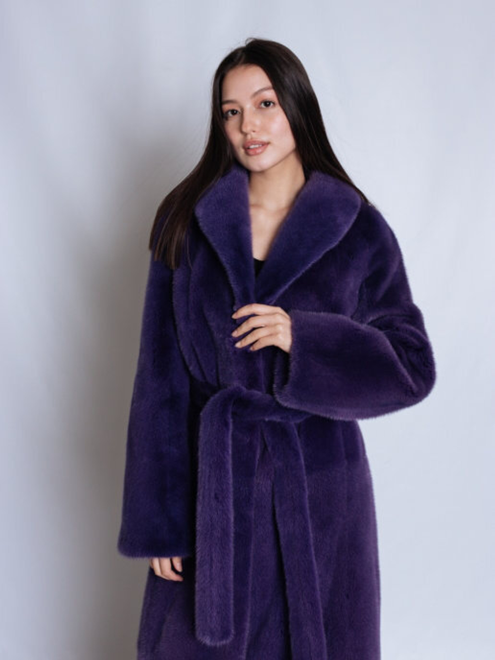 Шуба из норки