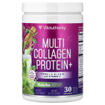 Vitauthority, Collagen Protein+, мультиколлагеновый протеин, матча, 276 г (9,73 унции)