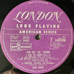 Jack Jones ‎– For The "In" Crowd (Англия 1966г.)