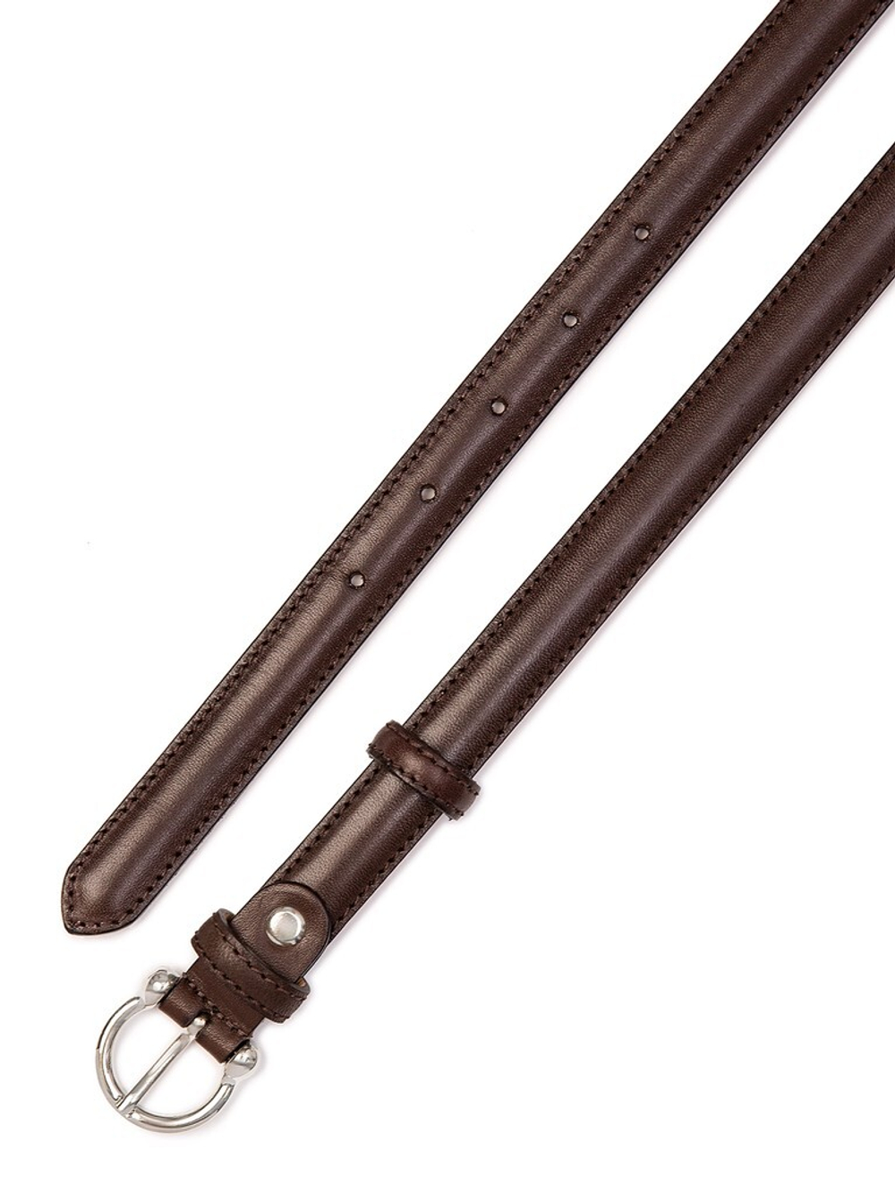 Ремень ELEGANZZA Z-PL02, темно-коричневый