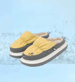 Домашние тапочки Paul Frank Macaroon II Color (Yellow/Gray)