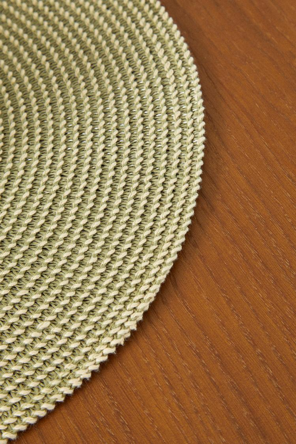 ZARA HOME БУМАЖНАЯ ПОДСТАВКА (УПАКОВКА ИЗ 2), ХАКИ