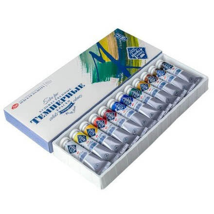 Мастер-Класс Набор темпера, картон, 12 шт х18мл NEW!