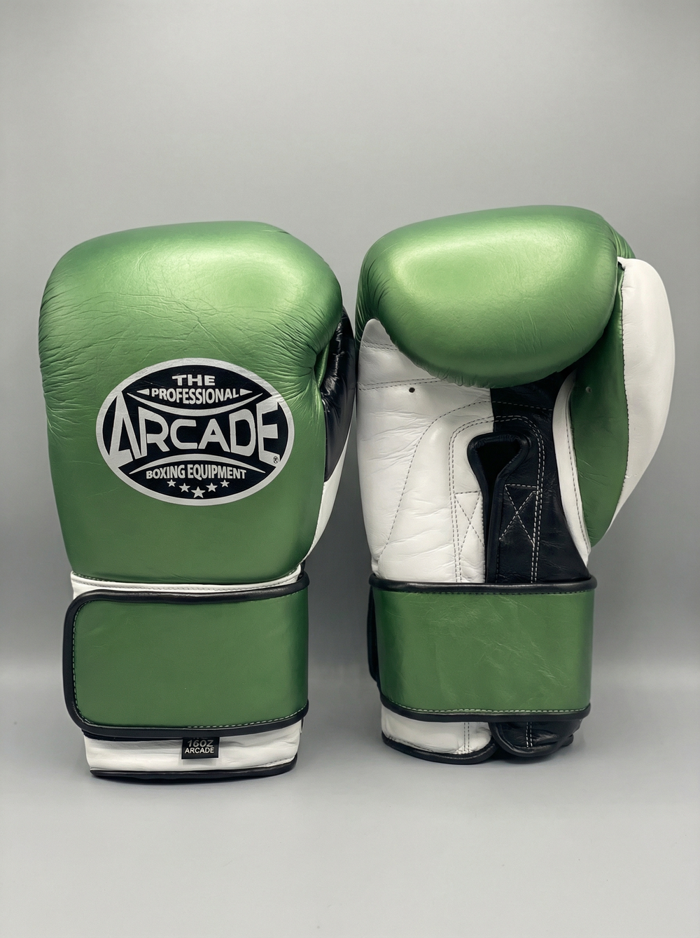 Боксерские перчатки Arcade white_green_black