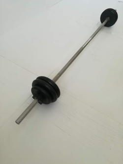 Разборная штанга 19 кг с прямым грифом