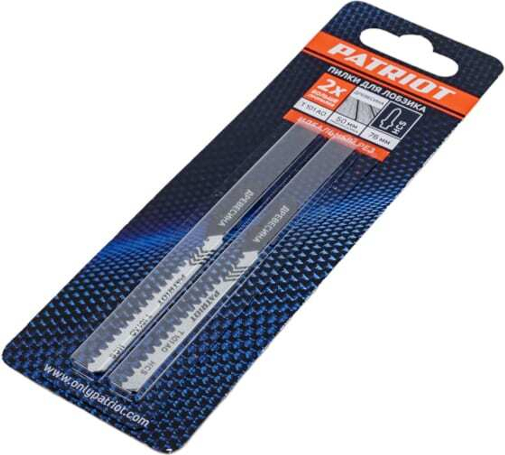 Пилка для лобзика по дереву T101AO (2 шт.) EDGE by PATRIOT 814010004