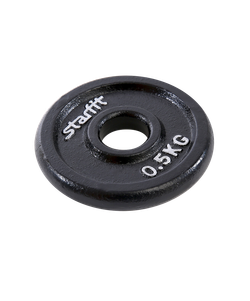Диск чугунный BB-204 d=26 мм, черный, 0,5 кг